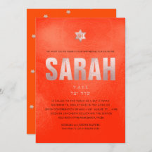 IMITATE ROSE GOLD TYPOGRAPHIE Mitzvah DIY FARBE