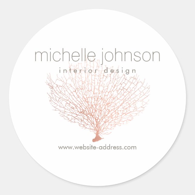 Imitate Rose Goldmedaille Runder Aufkleber (Vorderseite)