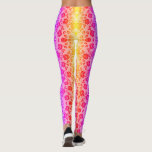 Imitate Rose Lace Fishnet farbige Leggings<br><div class="desc">Leggings mit Imitate farbenfrohe Rose Lace Fishnet Romantic Fun Moderne Blume und Blätter Geschenk - Design von MIGNED. Bitte sehen Sie meine anderen Projekte / Designs. Sie können diese Designs auch auf mehr als 1000 Zazzle-Produkte übertragen. Viel Glück - Seien Sie glücklich :)</div>