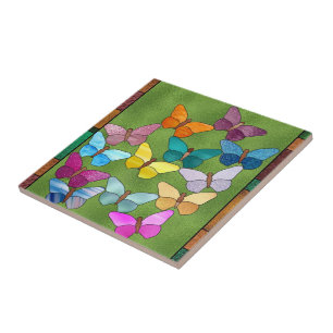 Imitate Schmetterlingskachel Fliese