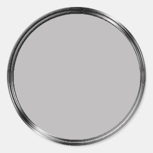 Imitate Silver-Flat-Frame-Umschlag Aufkleber