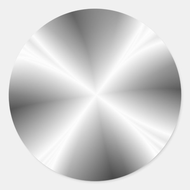 Imitate Silver Metallic Sticker (Vorderseite)