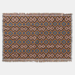 Imitate stricken Aztec Western Muster Decke