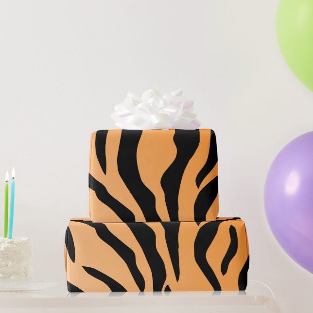 Imitate Tiger Print Geschenkpapier (Partygeschenke)