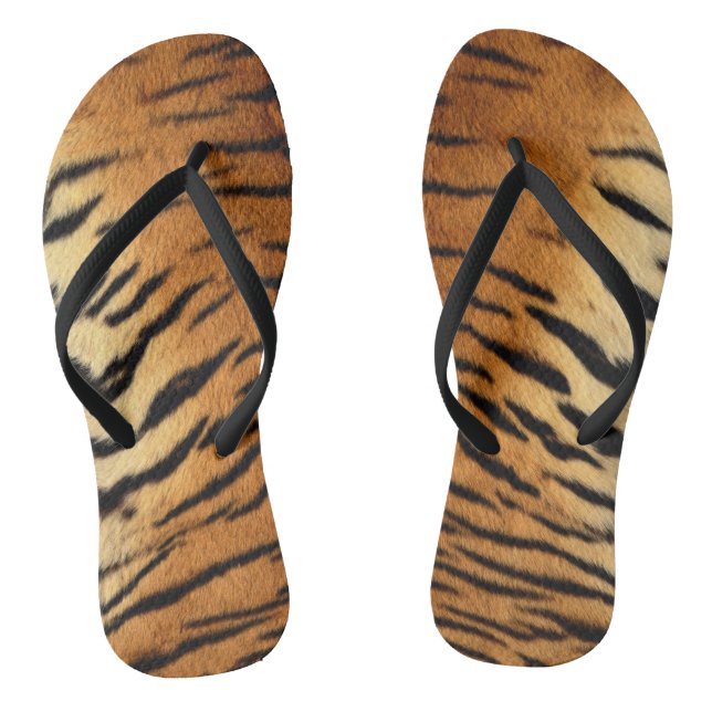 Imitate Tiger Skin Flip Flops (Fußbett)