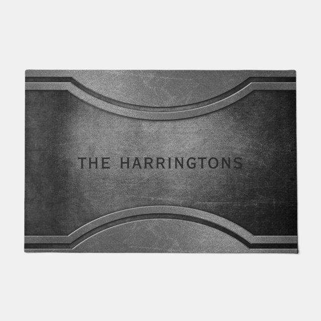 Imitate Türmatten aus individuelle Name Fußmatte (Vorderseite)