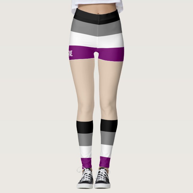 Imitate und Beine für Asexuelle Leggings (Vorderseite)