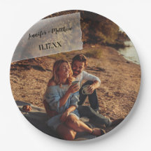 Imitate Vellum Foto Overlay Custom Wedding