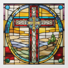 Imitate Verfestigt Gitarrenfenster aus Glas Fensteraufkleber