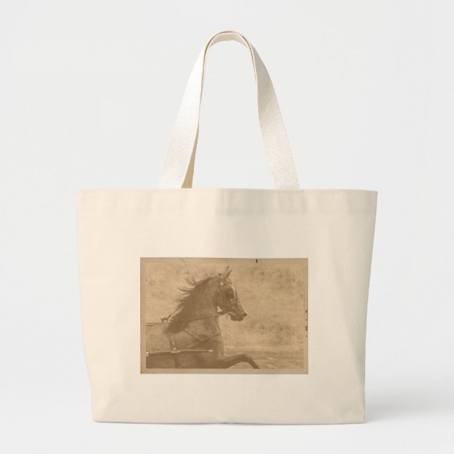 Imitate Vintag Hackney Jumbo Stoffbeutel (Vorne)