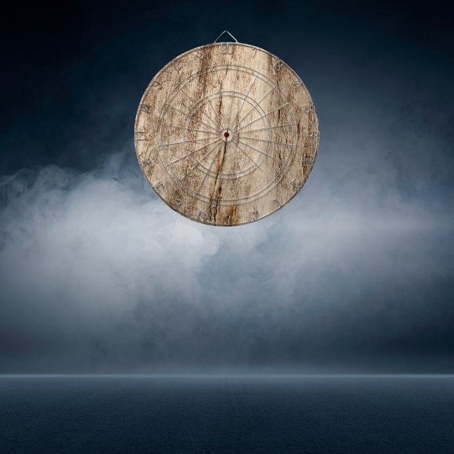 Imitate weichen altes Holz Dartscheibe (Von Creator hochgeladen)