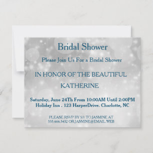 Imitate White Glittering Fab Confetti Glitzern Dot Einladung