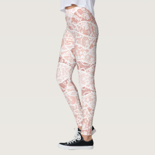 Imitate White Lace Fishnet Leggings Elegant