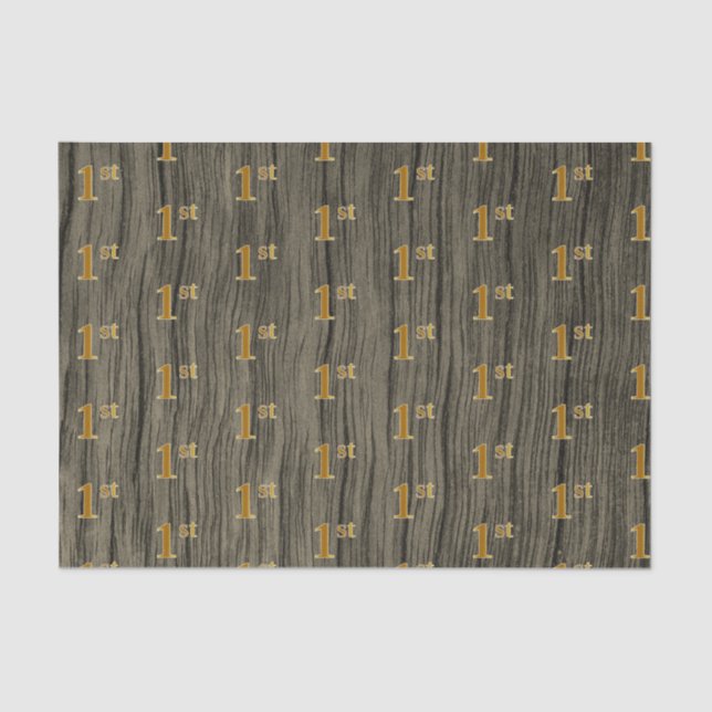 Imitate Wood, Imitate Gold 1. (Erste) Veranstaltun Seidenpapier (Vorderseite)