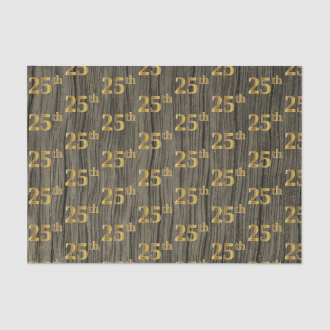 Imitate Wood, Imitate Gold 25. (25.) Event Seidenpapier (Vorderseite)