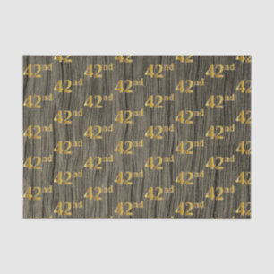 Imitate Wood, Imitate Gold 42. (42.) Veranstaltung Seidenpapier