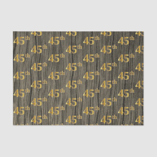 Imitate Wood, Imitate Gold 45. (fünfundvierzigste) Seidenpapier (Vorderseite)