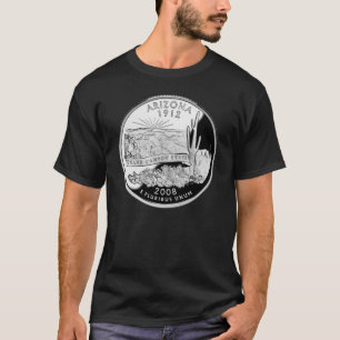Imitats Arizona Staat Quarter Grand Canyon Staat T-Shirt