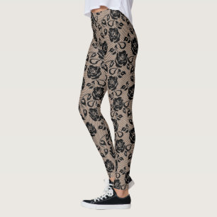 Imitats Black Lace Leggings