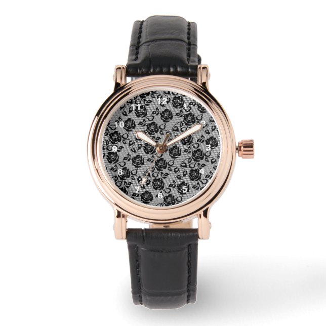 Imitats Black Lace Watch Armbanduhr (Vorderseite)