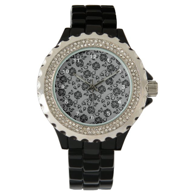 Imitats Black Lace Watch Armbanduhr (Vorderseite)