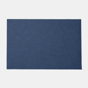 Imitats Blue Jeans Fabric Doormat Fußmatte
