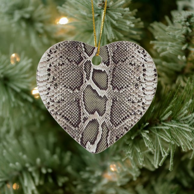 Imitats Boa Constrictor Snakeskin Keramik Ornament (Baum)
