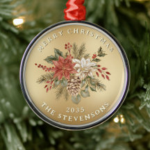 Imitats Gold Elegante Poinsettia Weihnachten