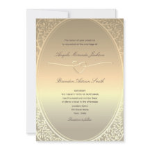 Imitats Gold Foil Hochzeitsempfang mit QR Code