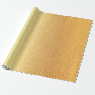 Imitats Gold Glitzer Moderne Golden Trendy Glossy Geschenkpapier
