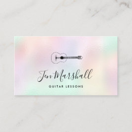 IMITATS iridessierender Hintergrundgitarrist Visitenkarte
