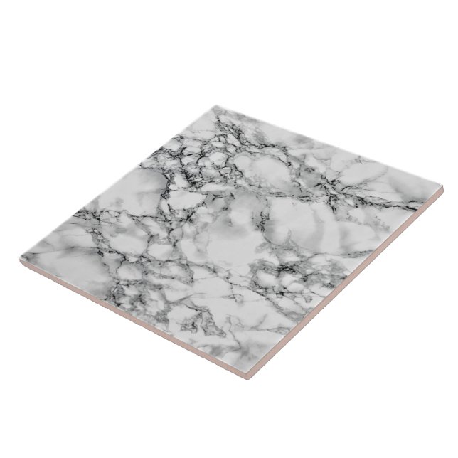 Imitats Keramik Tile aus weißem Marmor Fliese (Seite)