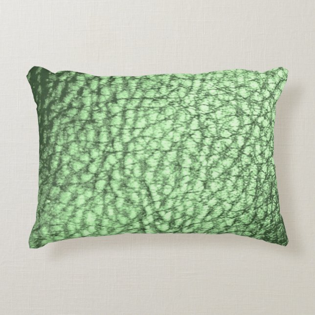 Imitats Leather Mermaid Green Dekokissen (Vorderseite)