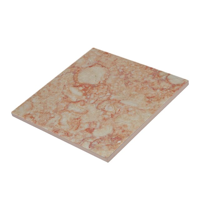 Imitats Orange Ivory White Marble Stone Keramik Ti Fliese (Seite)