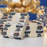 Imitats Patchwork Snowman Holiday Xmas
