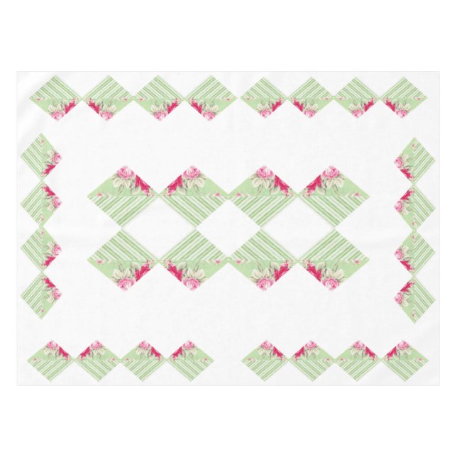 Imitats Patchwork Tablecloth Tischdecke (Vorderseite (Horizontal))