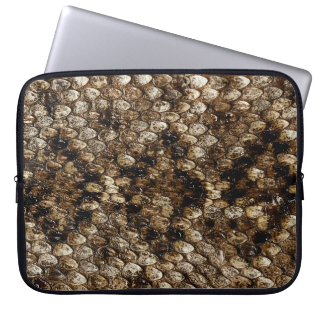 Imitats Rattlesnake Snakeskin Laptopschutzhülle (Vorderseite)