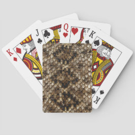 Imitats Rattlesnake Snakeskin Spielkarten