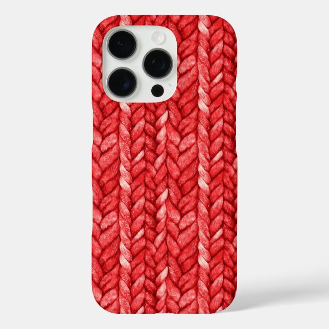 Imitats Red Sweater Case-Mate iPhone Hülle (Rückseite)
