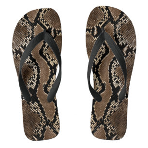 Imitats Rock Python Schlange Skin Flip Flops