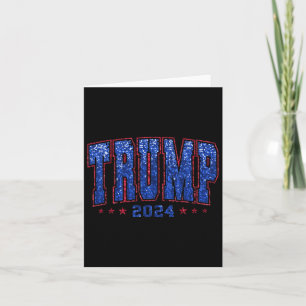 Imitats Sequins Trump 2024 Präsident Make America Karte