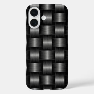Imitats Silver Gray Metal iPhone Case