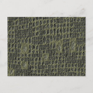Imitats Snake Skin Postkarte