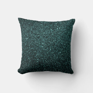 Imitats Sparkle Aquamarin Throw Kissen