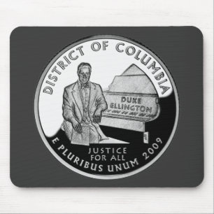 Imitats Washington District of Columbia Quarter Mousepad