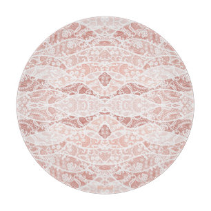 Imitats White Lace Fishnet Cutting Board Schneidebrett