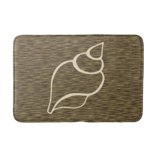 Imitats Wood Beach Muschel Bath Mat Rug Geschenkde Badematte