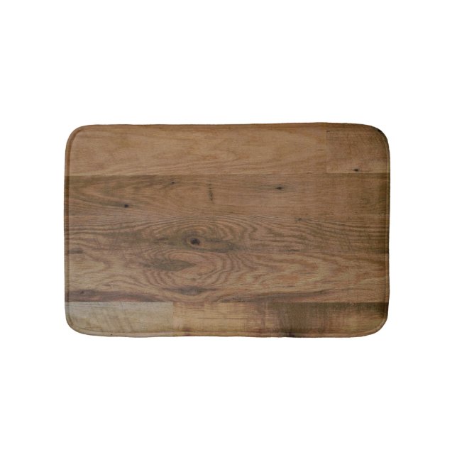 Imitats Wood Planks Bath Mat Badematte (Vorderseite)