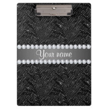 Imitatschwarze Sequins-Glitzern und Diamanten