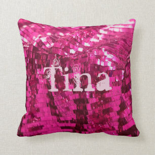 ImitatSequins auf Girlie Throw-Kissen Kissen